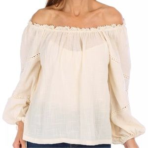 Max Studio Small Off-White Blouse